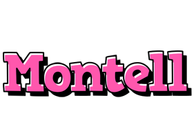 Montell girlish logo