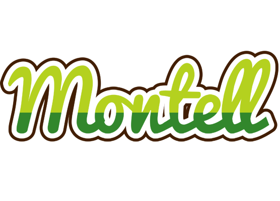 Montell golfing logo