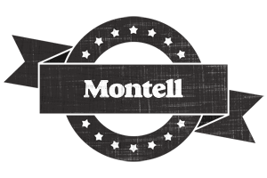 Montell grunge logo