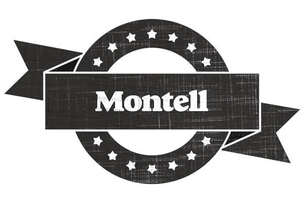 Montell grunge logo