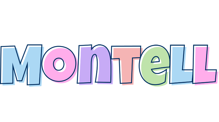 Montell pastel logo