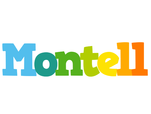 Montell rainbows logo