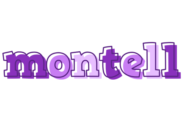Montell sensual logo