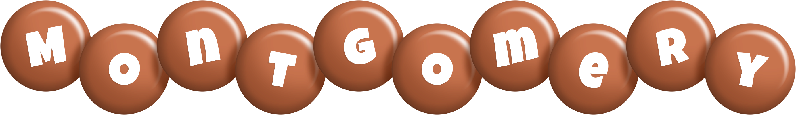 Montgomery candy-brown logo