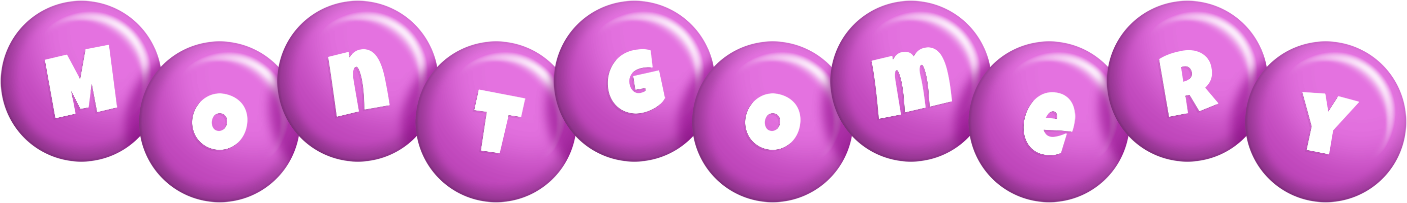 Montgomery candy-purple logo