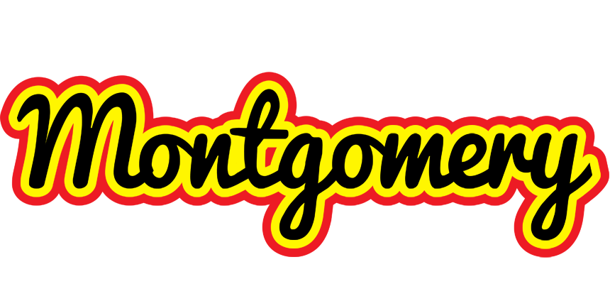 Montgomery flaming logo