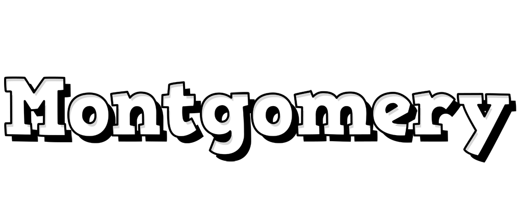 Montgomery snowing logo