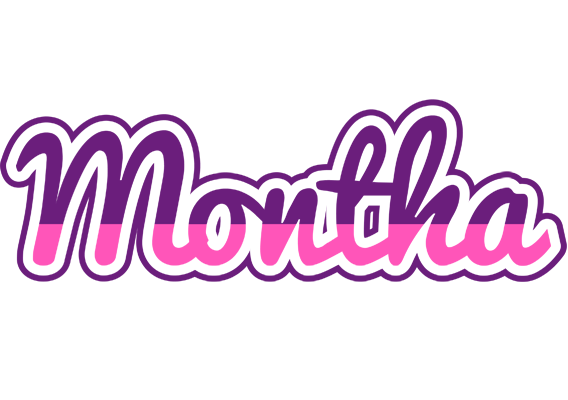 Montha cheerful logo