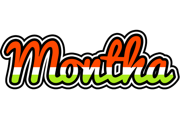 Montha exotic logo