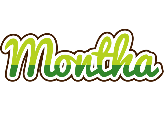 Montha golfing logo