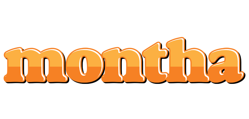 Montha orange logo