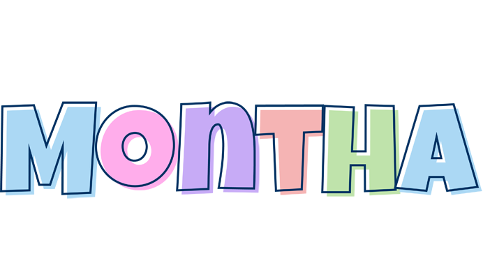 Montha pastel logo