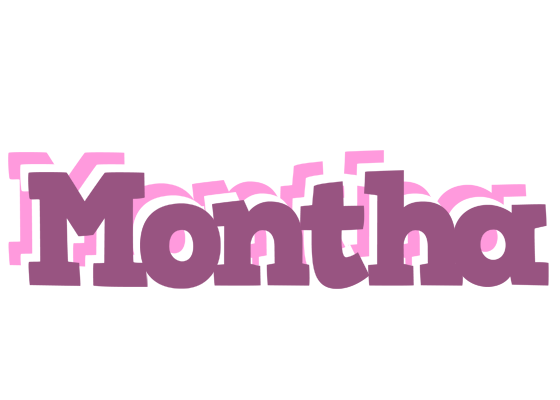 Montha relaxing logo