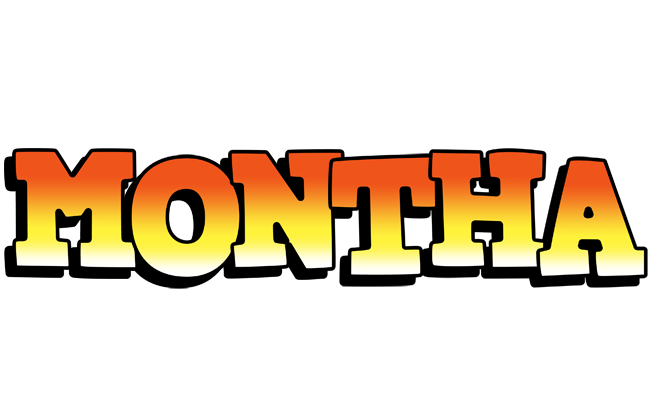 Montha sunset logo
