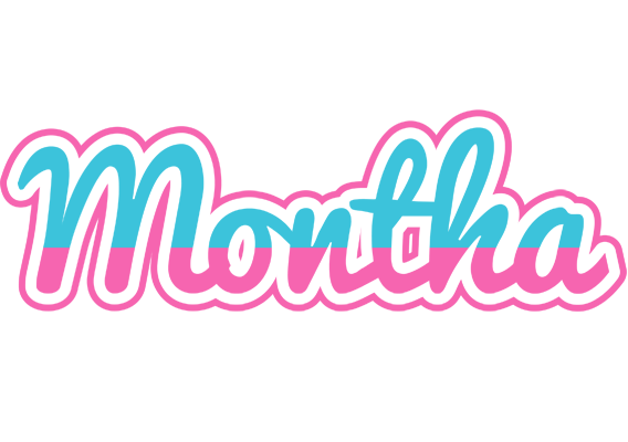 Montha woman logo
