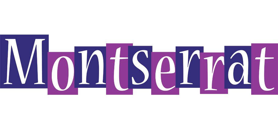 Montserrat autumn logo
