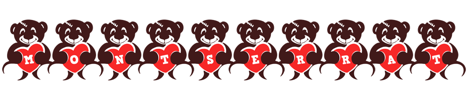 Montserrat bear logo