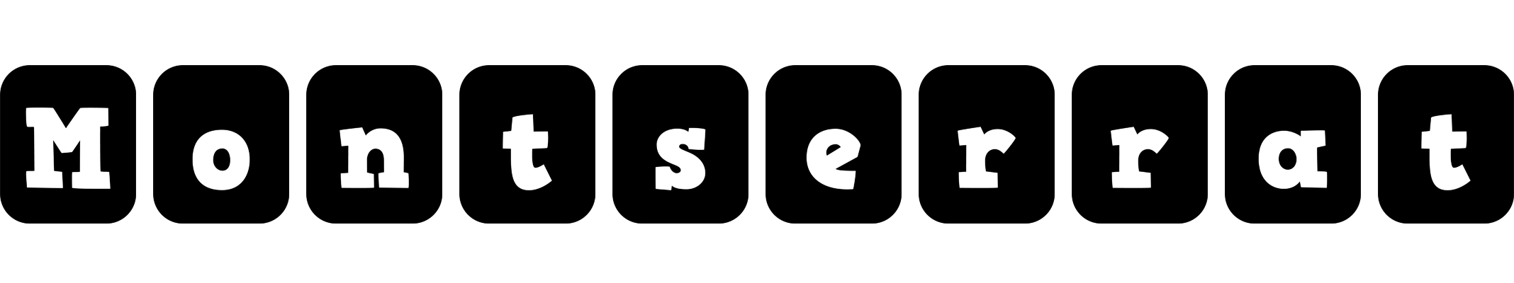 Montserrat box logo