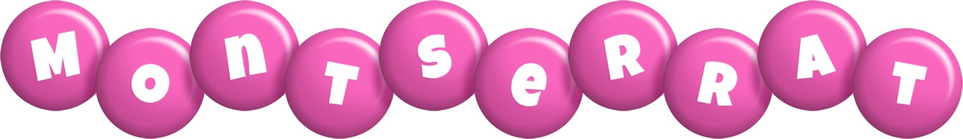 Montserrat candy-pink logo