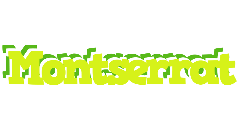 Montserrat citrus logo