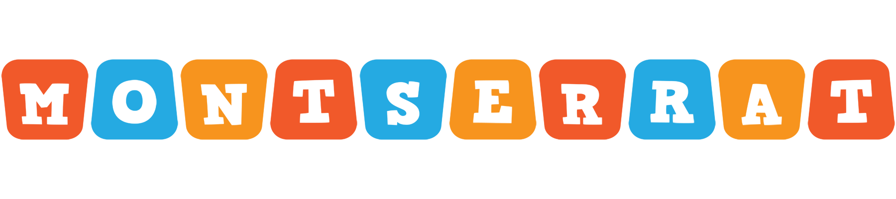 Montserrat comics logo