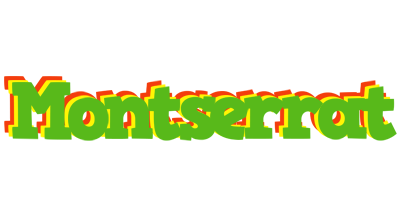 Montserrat crocodile logo