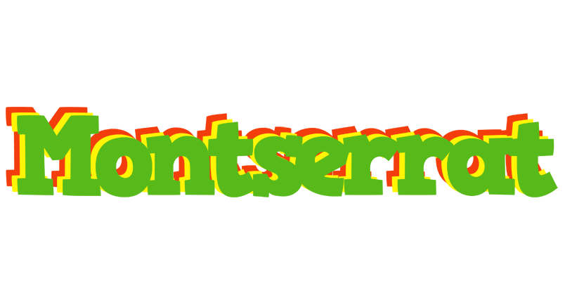 Montserrat crocodile logo