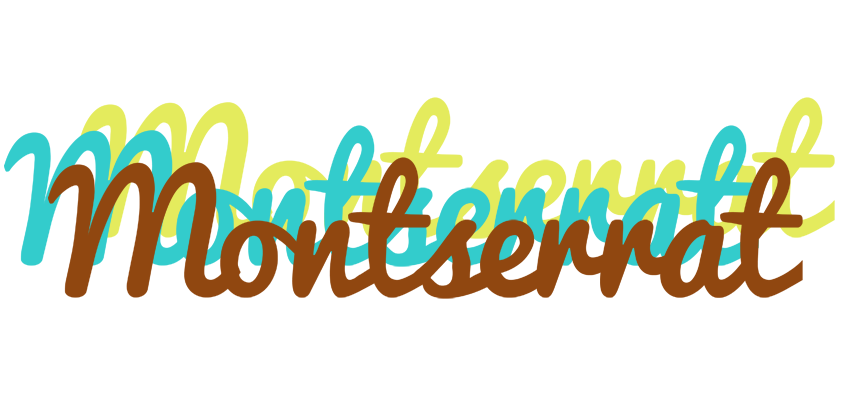 Montserrat cupcake logo
