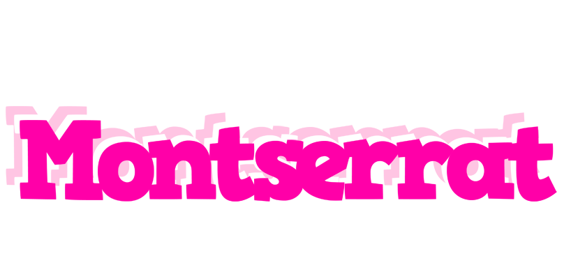 Montserrat dancing logo