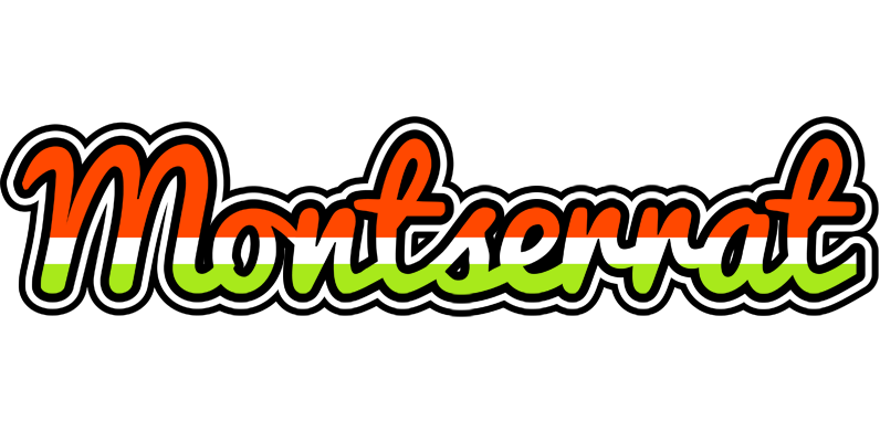 Montserrat exotic logo
