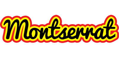 Montserrat flaming logo