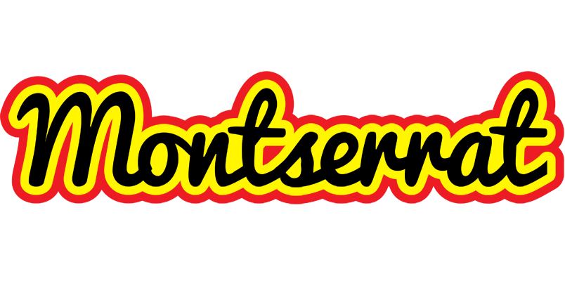 Montserrat flaming logo