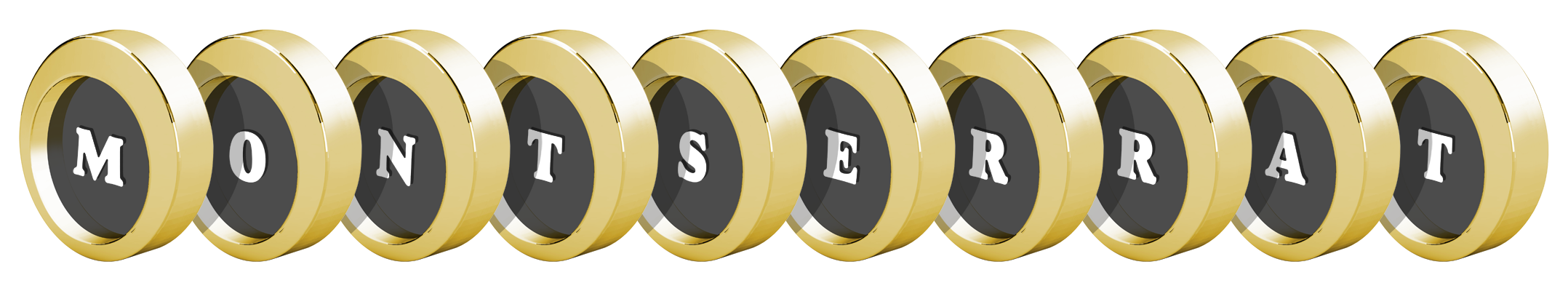 Montserrat gold logo