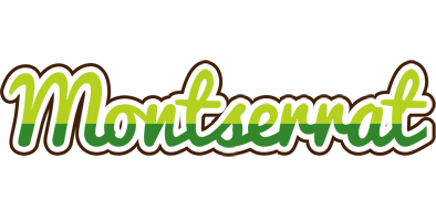 Montserrat golfing logo