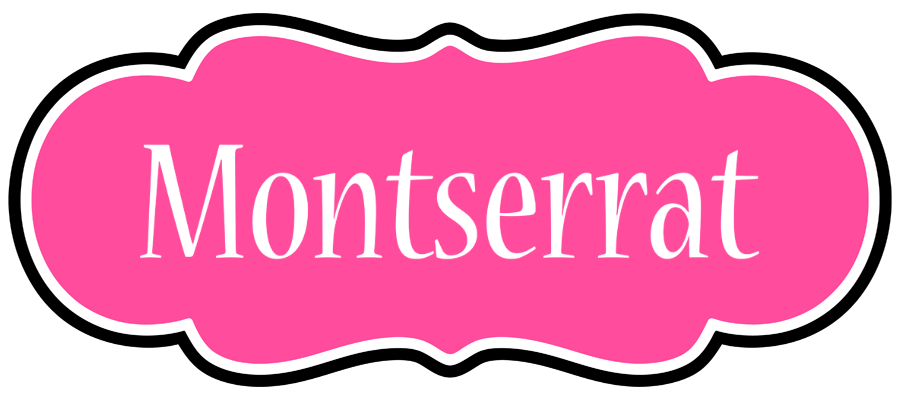 Montserrat invitation logo