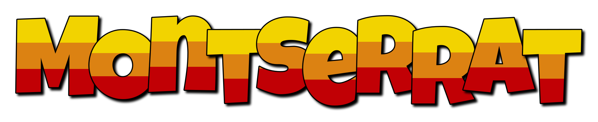 Montserrat jungle logo