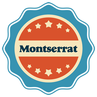 Montserrat labels logo