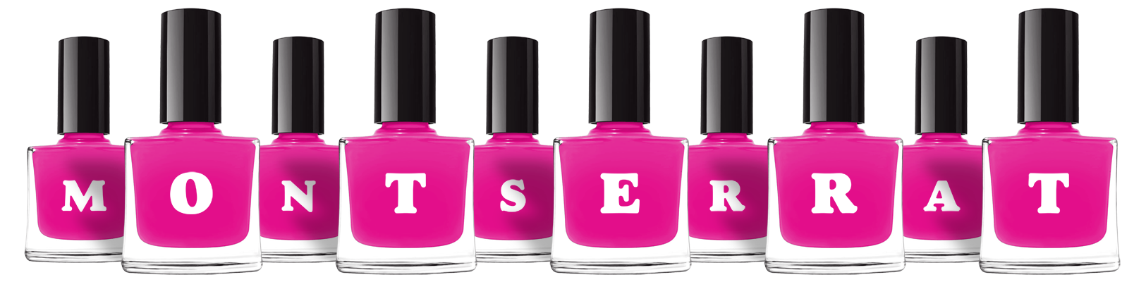 Montserrat nails logo
