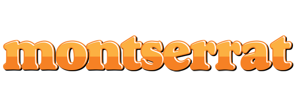 Montserrat orange logo