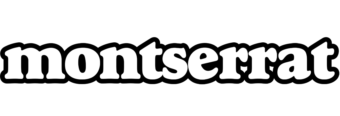 Montserrat panda logo