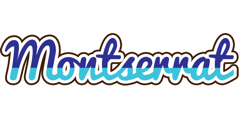 Montserrat raining logo