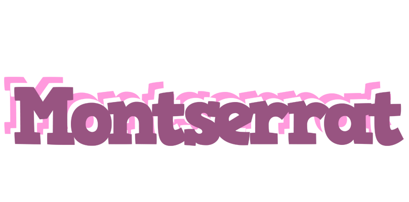 Montserrat relaxing logo