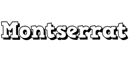 Montserrat snowing logo