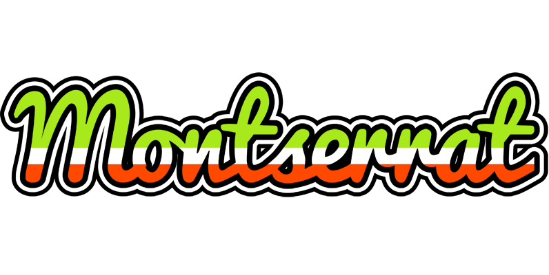 Montserrat superfun logo