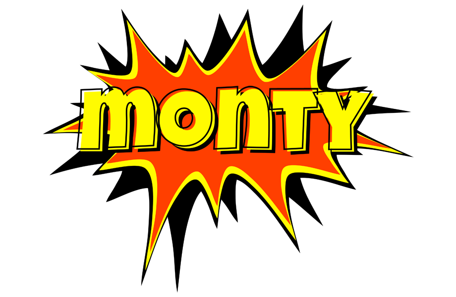 Monty bazinga logo