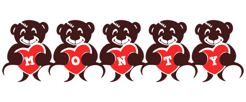 Monty bear logo