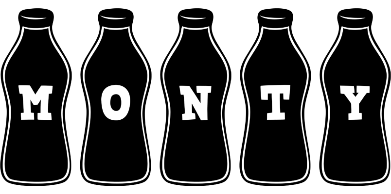 Monty bottle logo