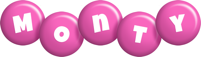 Monty candy-pink logo
