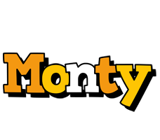 Monty cartoon logo