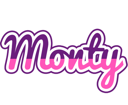 Monty cheerful logo